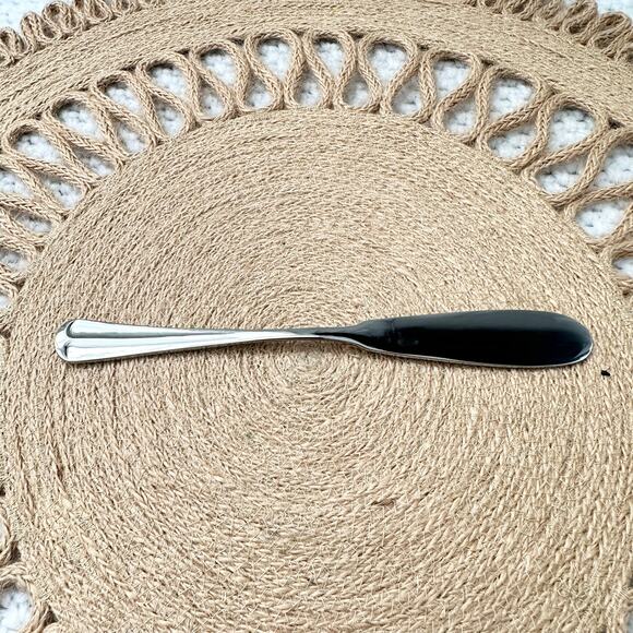 Retroneau Jamestown Stainless Steel Korea Set of 10 Rounded Bread Butter Knife - Picture 2 of 4